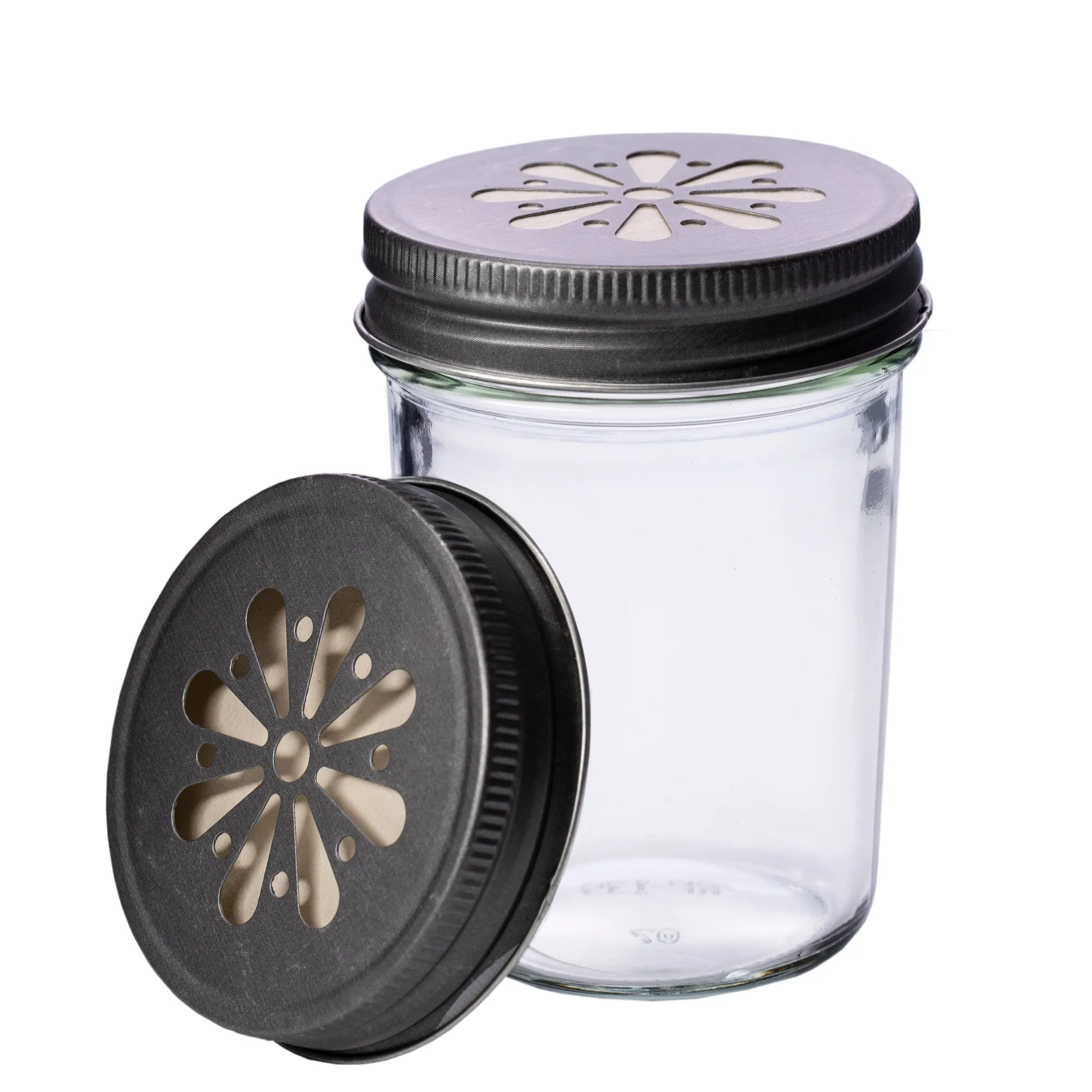 8 oz Clear Jelly Jar with 70-450 Neck