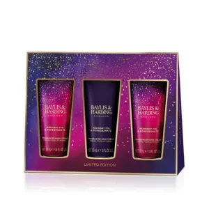 Baylis & Harding Midnight Fig & Pomegranate Luxury Hand Treats Gift Set - Vegan Friendly