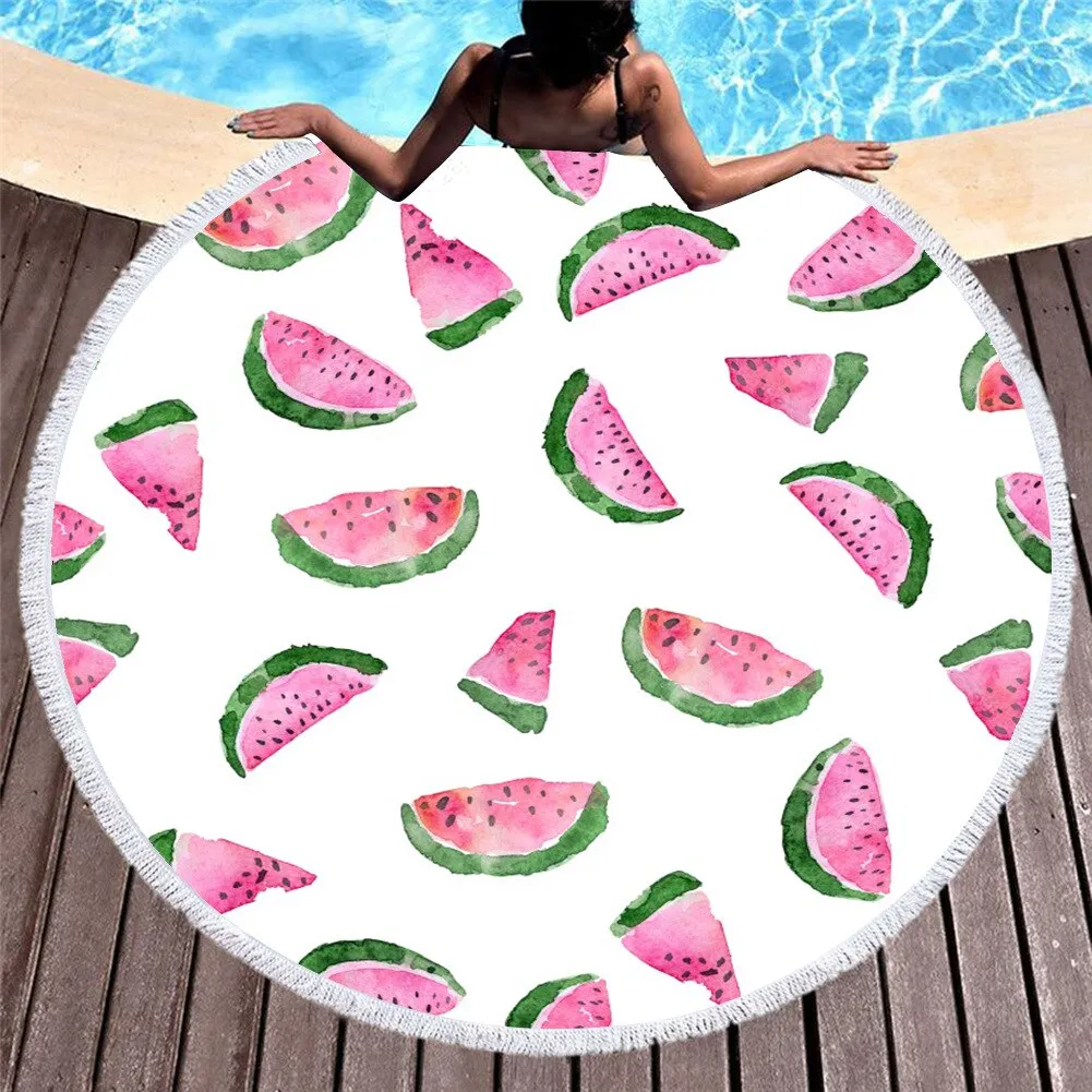 Bohemia Style Watermelon  Beach Towel