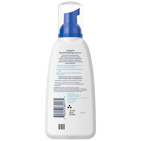Cetaphil Gentle Foaming Cleanser 8oz