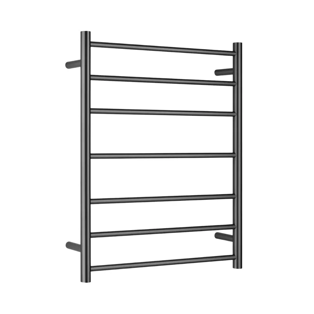 CLIO Heated Towel Rail Round Gunmetal