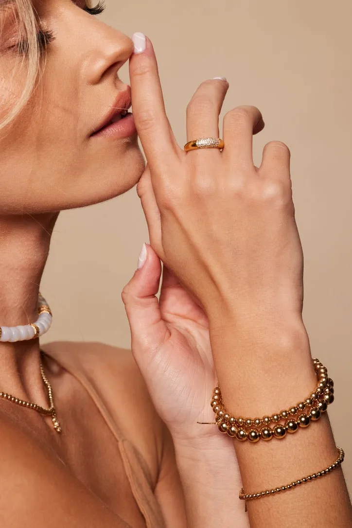 Gold Filled Bubble Bracelet 3mm