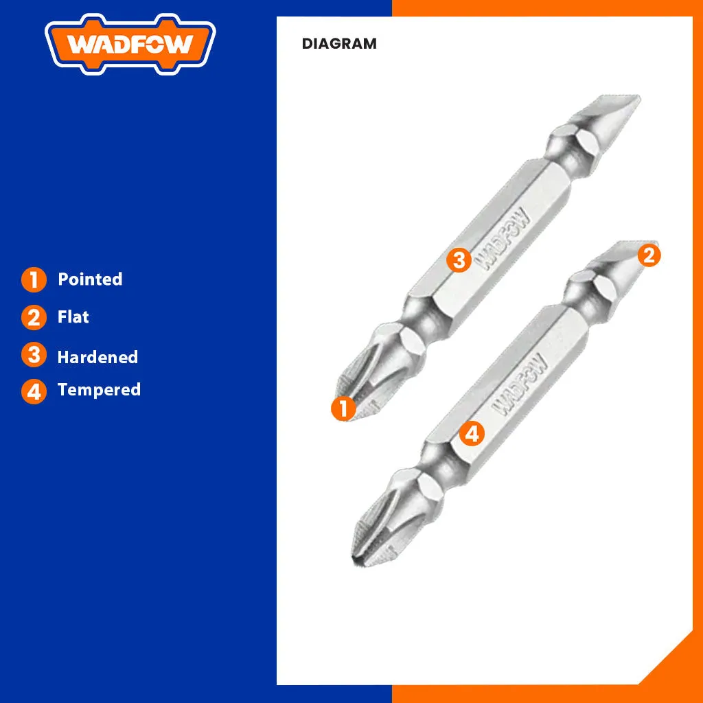 Impact Screwdriver Bits Tool 2Pcs Ph2 Ph2 WSV0K12