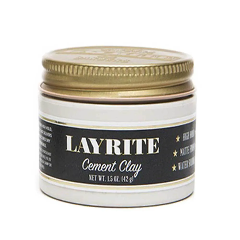 Layrite Travel Size Cement Hair Clay Cream