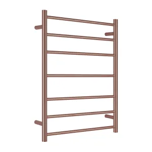 Nero Non-Heated Towel Ladder - Brushed Bronze