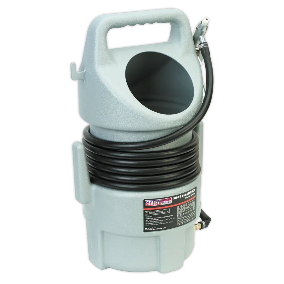 Shot Blasting Kit 22kg Capacity