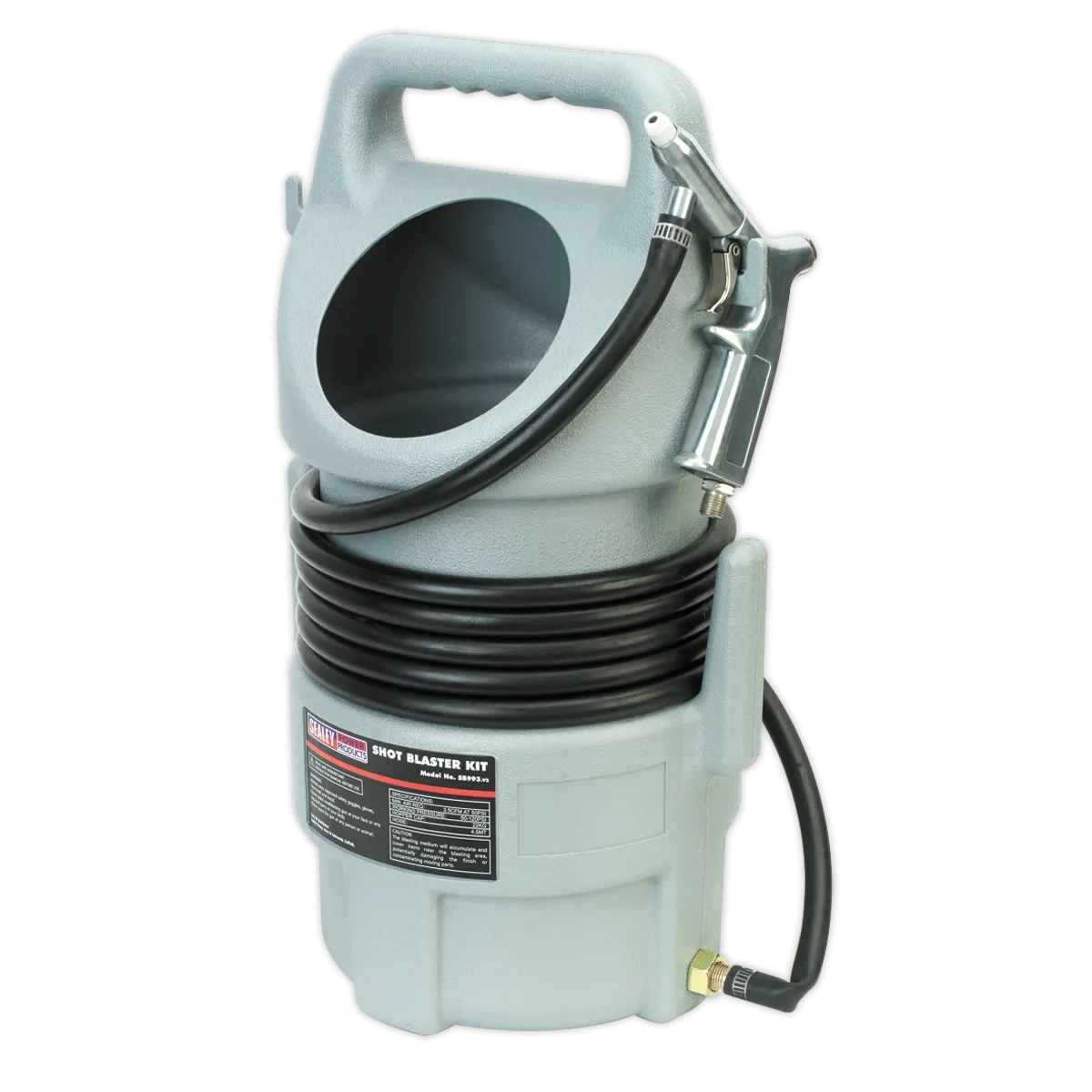 Shot Blasting Kit 22kg Capacity