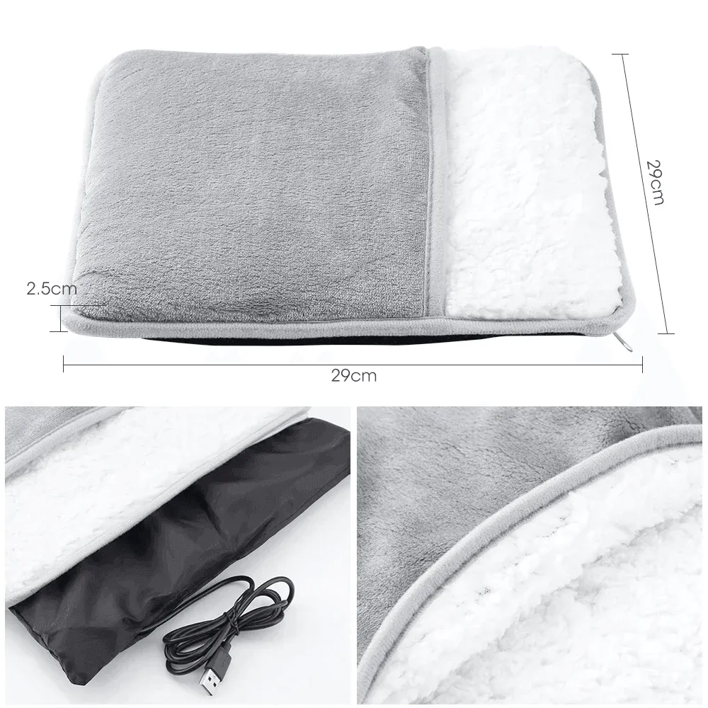 Soft Plush Winter Multi-Use Foot Warmer