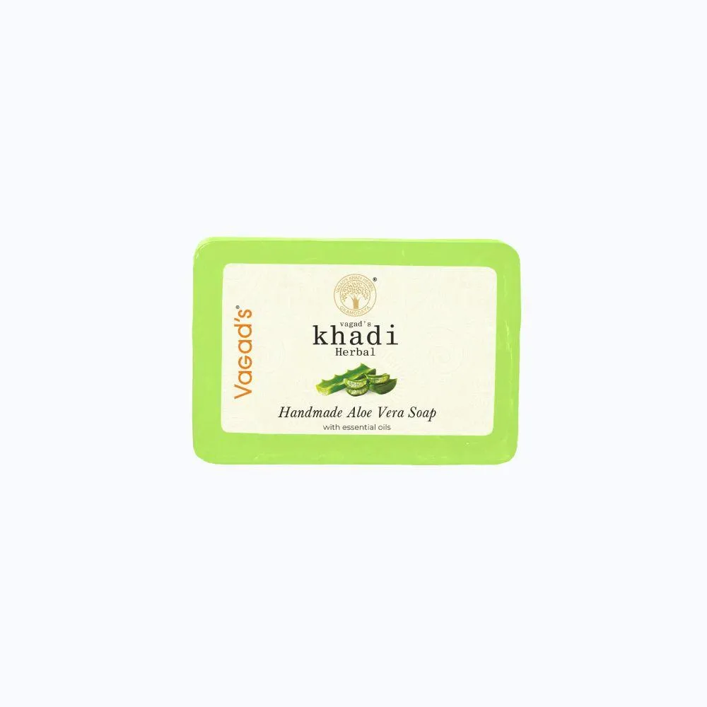 Vagad's Khadi Aloe Vera Soap (Pack of 3)
